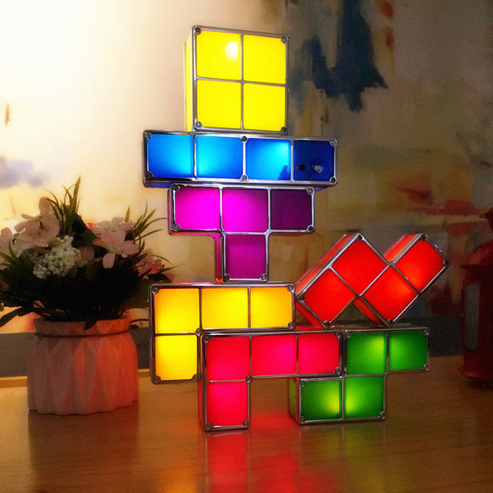 Modular Tetris Lamp - LumiBlocks-EU-Nora Luxe