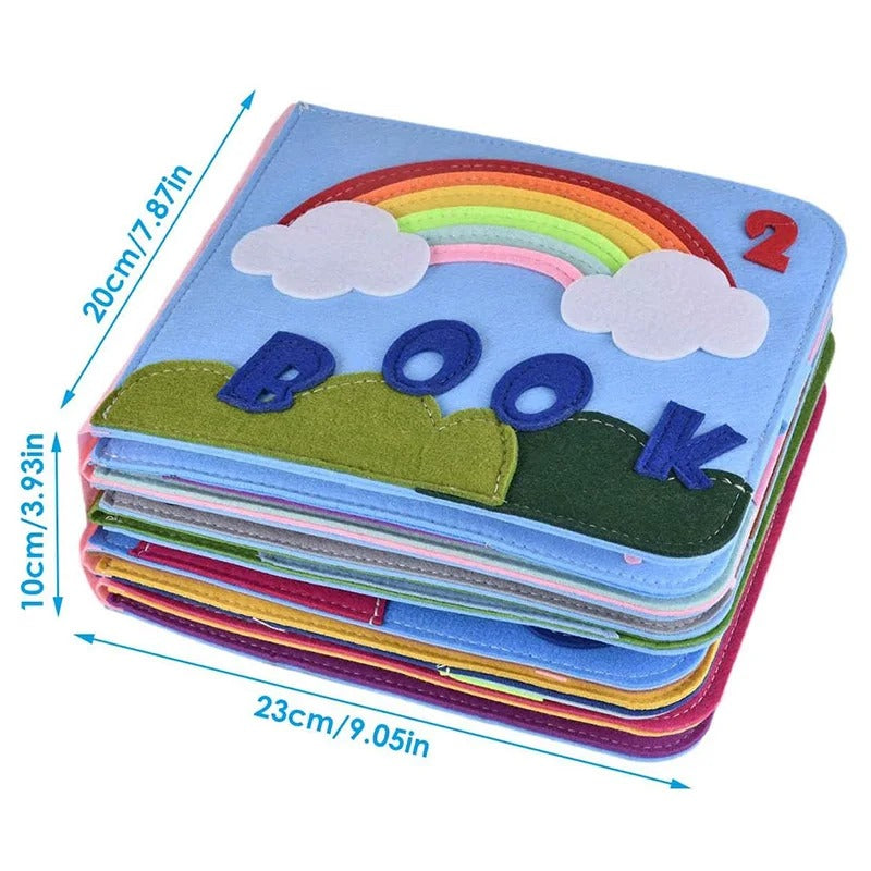 Montessori Adventure Book - Felt Stories-Nora Luxe