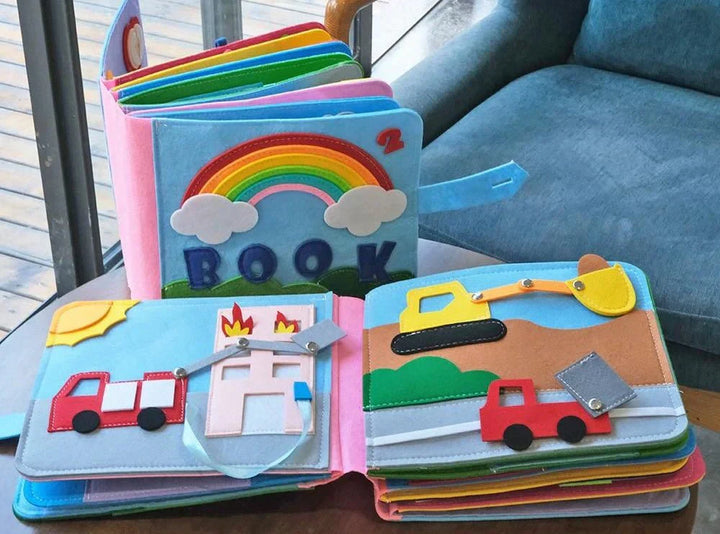 Montessori Adventure Book - Felt Stories-Nora Luxe