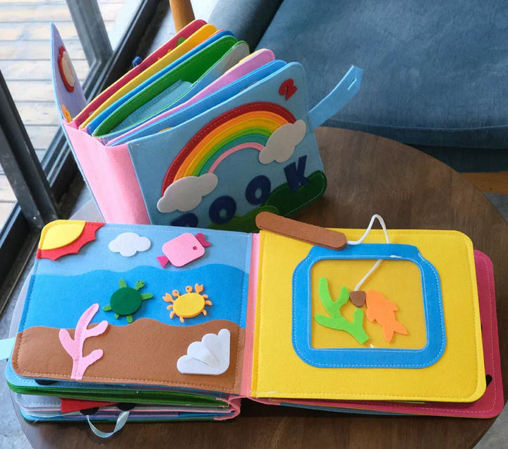 Montessori Adventure Book - Felt Stories-Nora Luxe