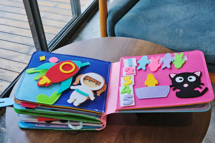 Montessori Adventure Book - Felt Stories-Nora Luxe