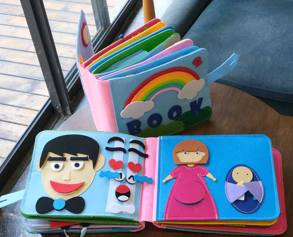 Montessori Adventure Book - Felt Stories-Nora Luxe