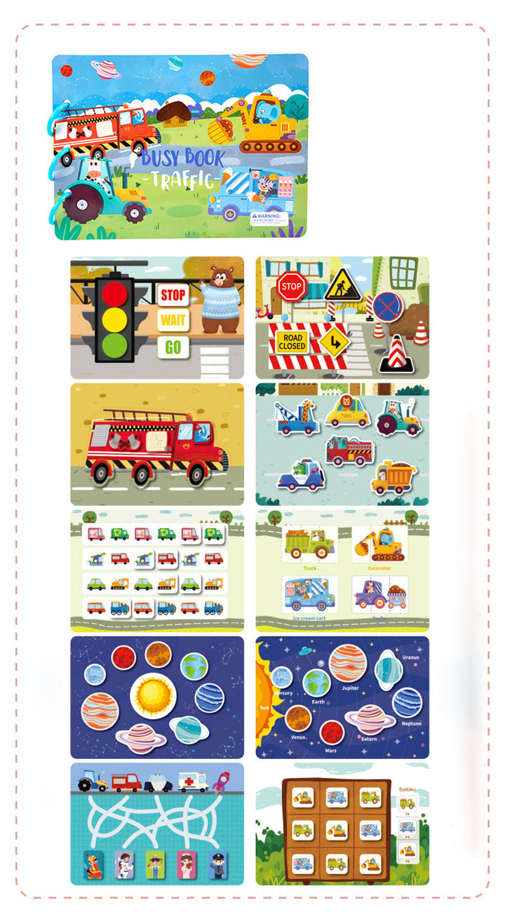 Montessori Kids Activity Book - EduPlay-Farm-Nora Luxe