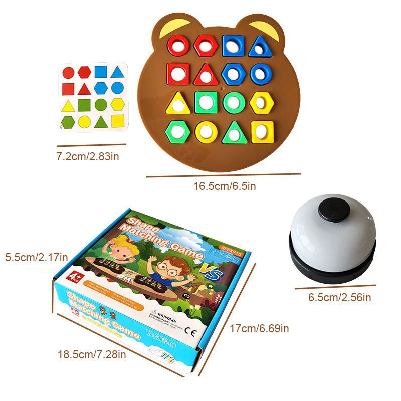 Montessori Shape Game - ShapeMaster-Nora Luxe