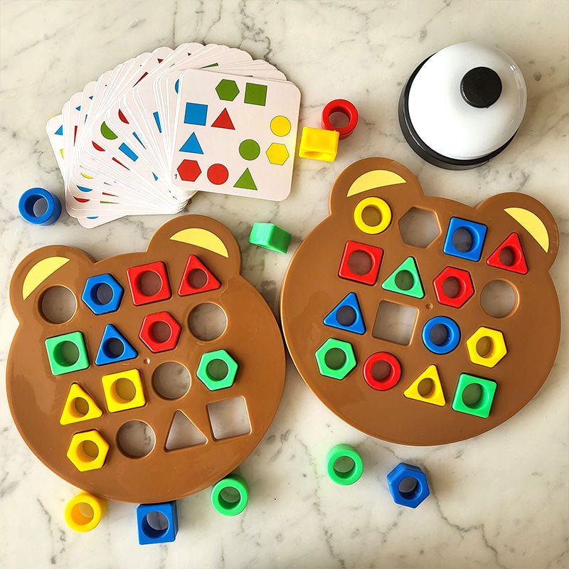 Montessori Shape Game - ShapeMaster-Nora Luxe