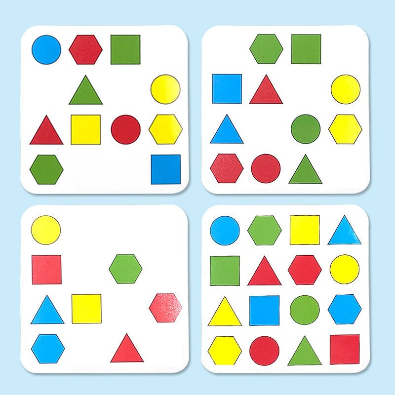 Montessori Shape Game - ShapeMaster-Nora Luxe