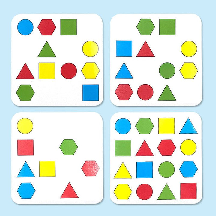 Montessori Shape Game - ShapeMaster-Nora Luxe