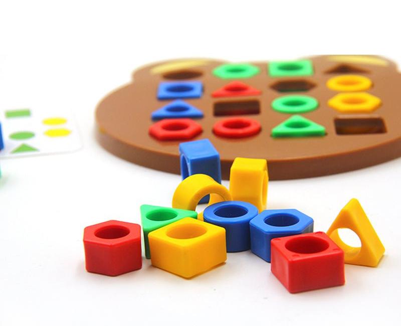 Montessori Shape Game - ShapeMaster-Nora Luxe