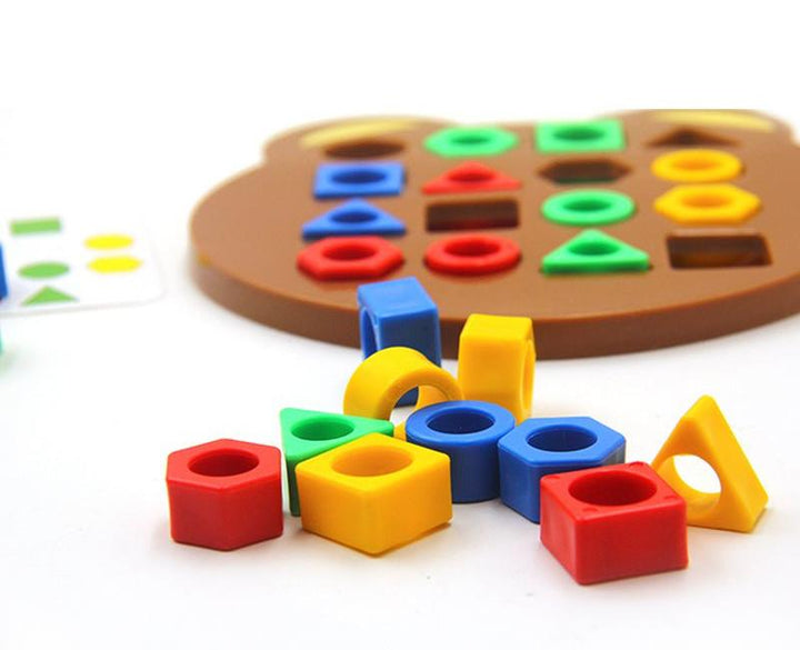 Montessori Shape Game - ShapeMaster-Nora Luxe