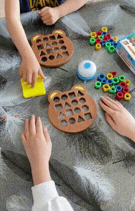 Montessori Shape Game - ShapeMaster-Nora Luxe