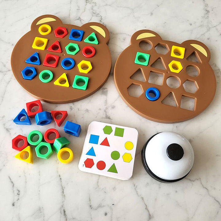 Montessori Shape Game - ShapeMaster-Nora Luxe