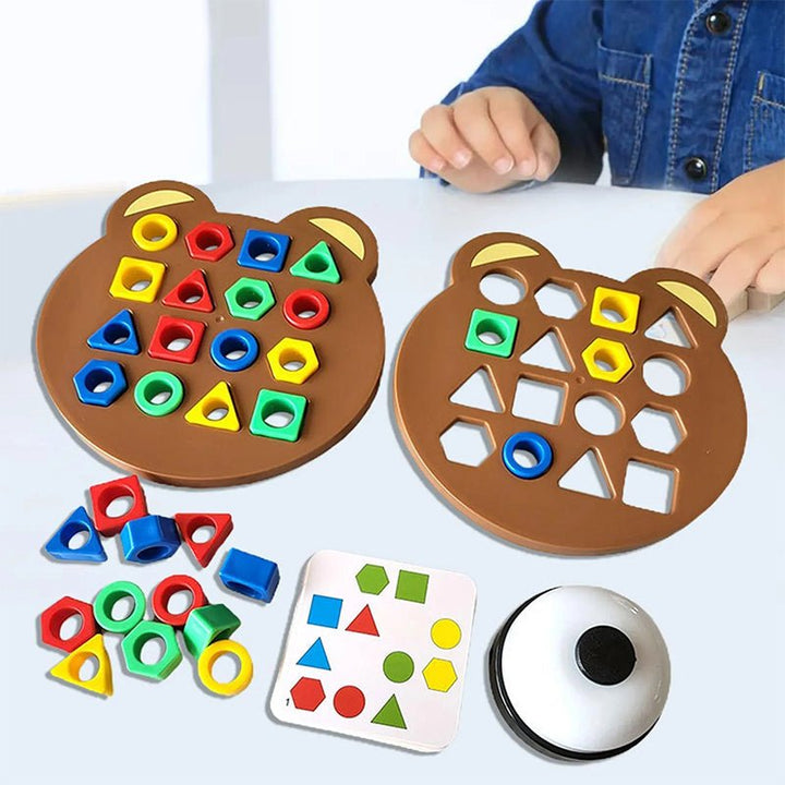 Montessori Shape Game - ShapeMaster-Nora Luxe