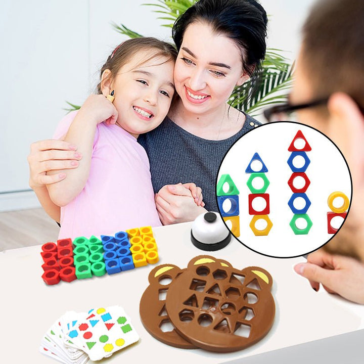 Montessori Shape Game - ShapeMaster-Nora Luxe
