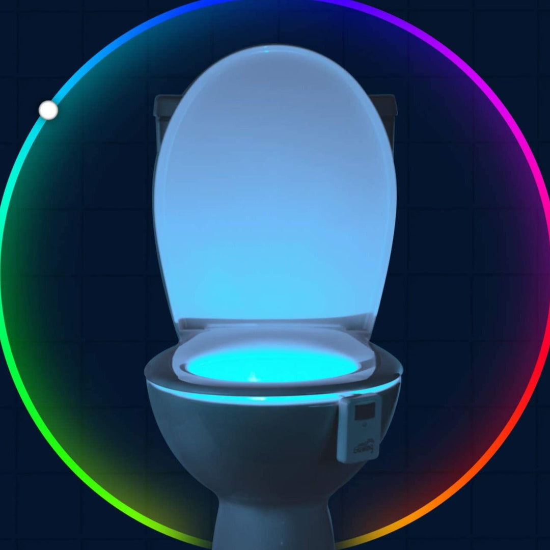 Motion-Activated Toilet Night Light - GlowBowl-Nora Luxe