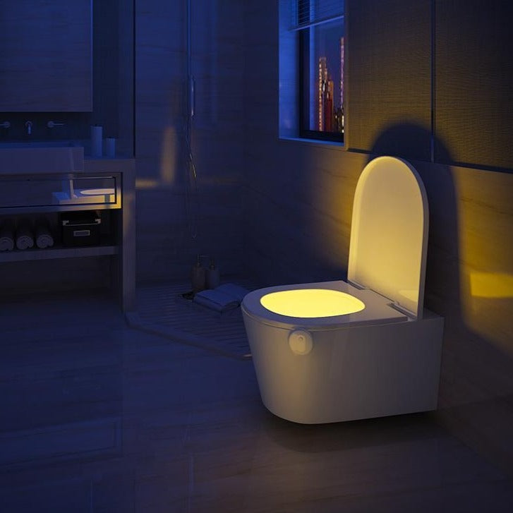 Motion-Activated Toilet Night Light - GlowBowl-Nora Luxe