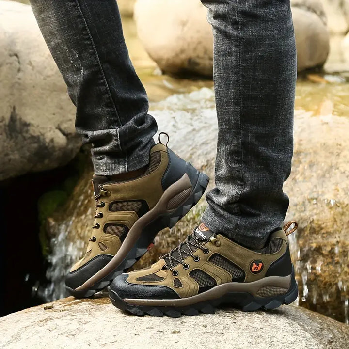 Mountaineering Shoes for Stylish Adventurers - TerraElite-Brown-4.0-Nora Luxe