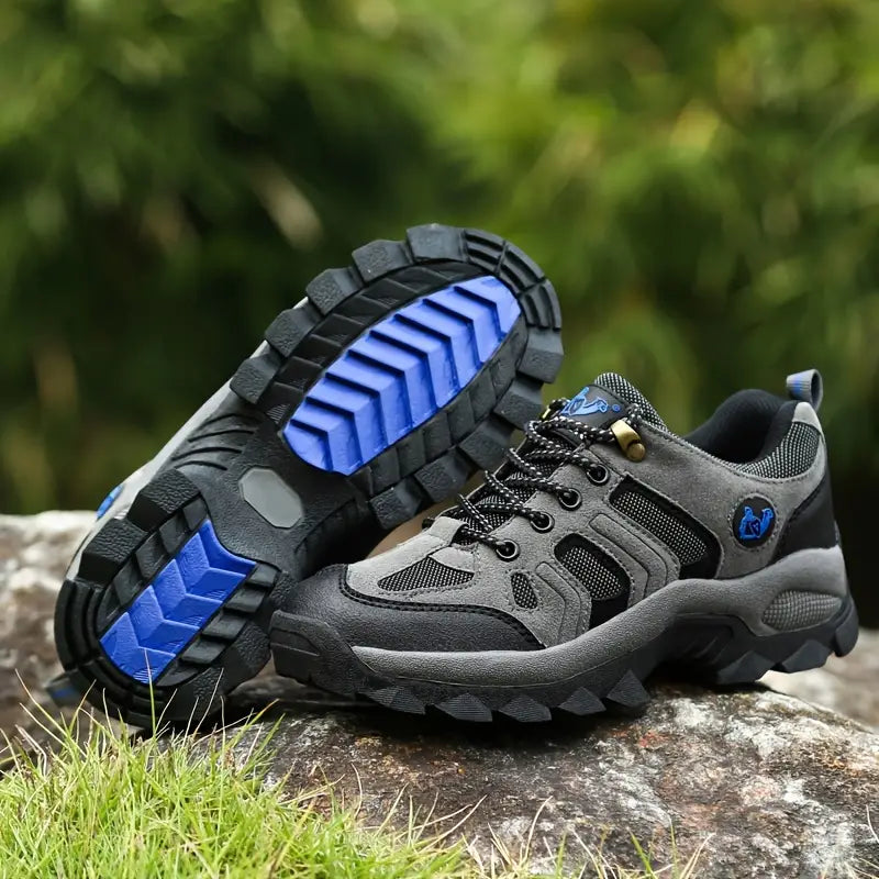 Mountaineering Shoes for Stylish Adventurers - TerraElite-Gray-4.0-Nora Luxe