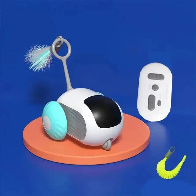 Moving Cat Toy - KittyChase-Blue-Nora Luxe