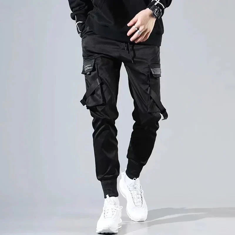 Multi-Pocket Hip-Hop Men's Cargo Pants – Dante-S-Nora Luxe