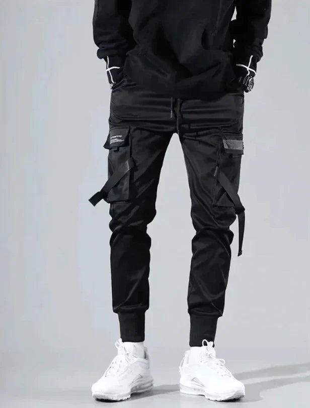 Multi-Pocket Hip-Hop Men's Cargo Pants – Dante-S-Nora Luxe