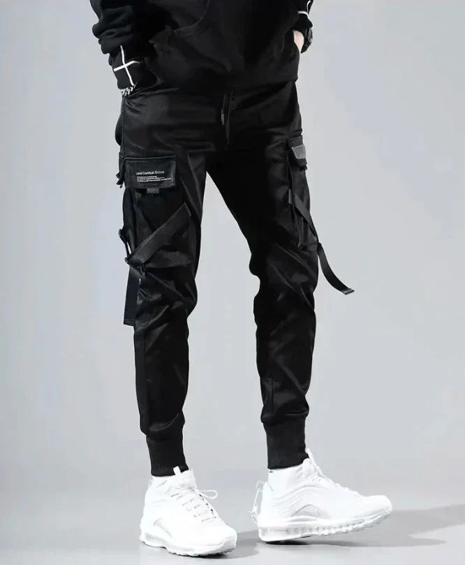 Multi-Pocket Hip-Hop Men's Cargo Pants – Dante-S-Nora Luxe