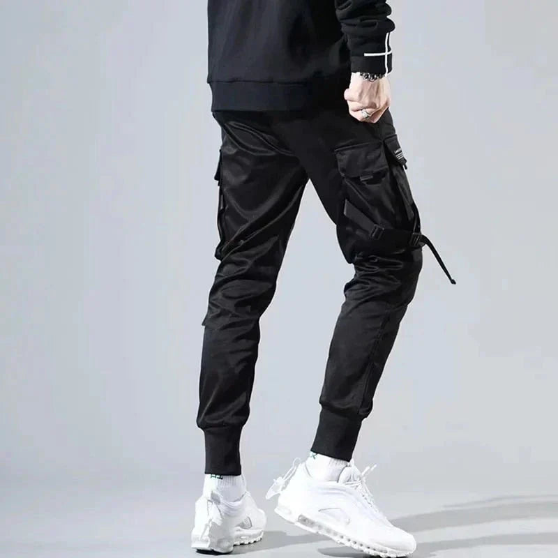 Multi-Pocket Hip-Hop Men's Cargo Pants – Dante-S-Nora Luxe