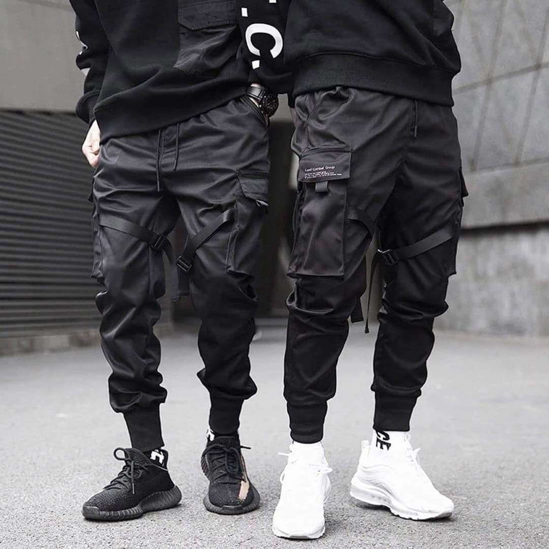 Multi-Pocket Hip-Hop Men's Cargo Pants – Dante-S-Nora Luxe