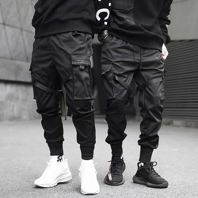 Multi-Pocket Hip-Hop Men's Cargo Pants – Dante-S-Nora Luxe