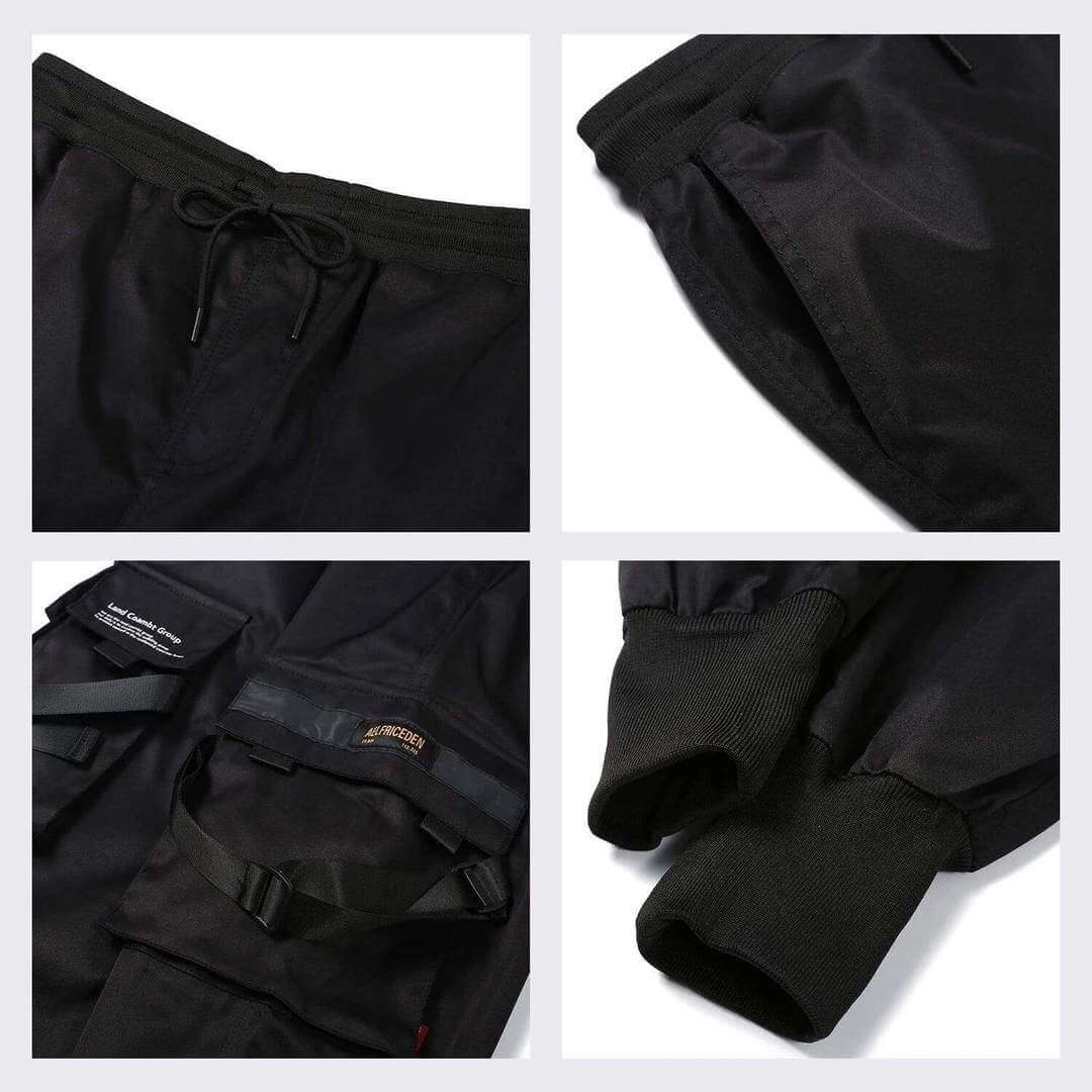 Multi-Pocket Hip-Hop Men's Cargo Pants – Dante-S-Nora Luxe