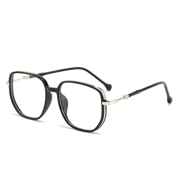 Multifocal Anti-Blue Light Reading Glasses - Livia-Black-1-Nora Luxe