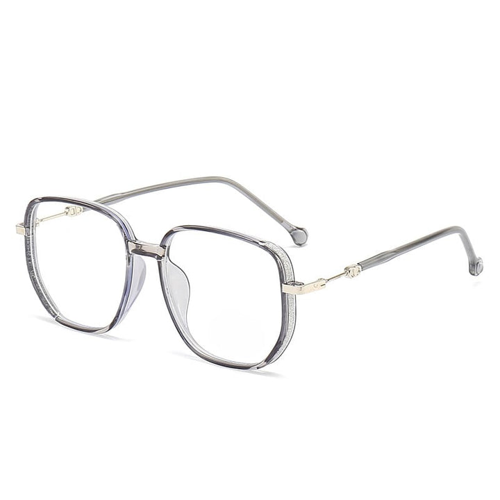 Multifocal Anti-Blue Light Reading Glasses - Livia-Gray-1-Nora Luxe