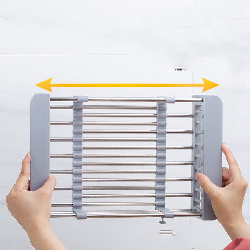 Multifunctional Draining Rack - FlexRack-Grey-Nora Luxe