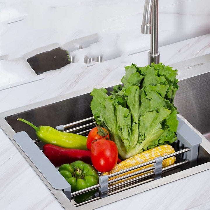 Multifunctional Draining Rack - FlexRack-Grey-Nora Luxe