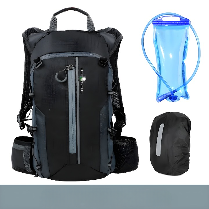Multifunctional Drinking Backpack - HydroRide-Gray-Nora Luxe