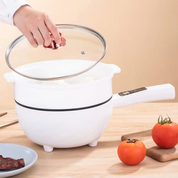 Multifunctional Electric Frying Pan with Steamer - CookEase-Nora Luxe