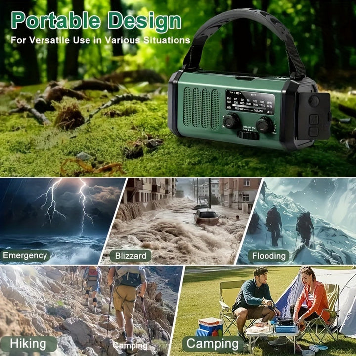 Multifunctional Emergency Radio - SurvivorPower-Nora Luxe