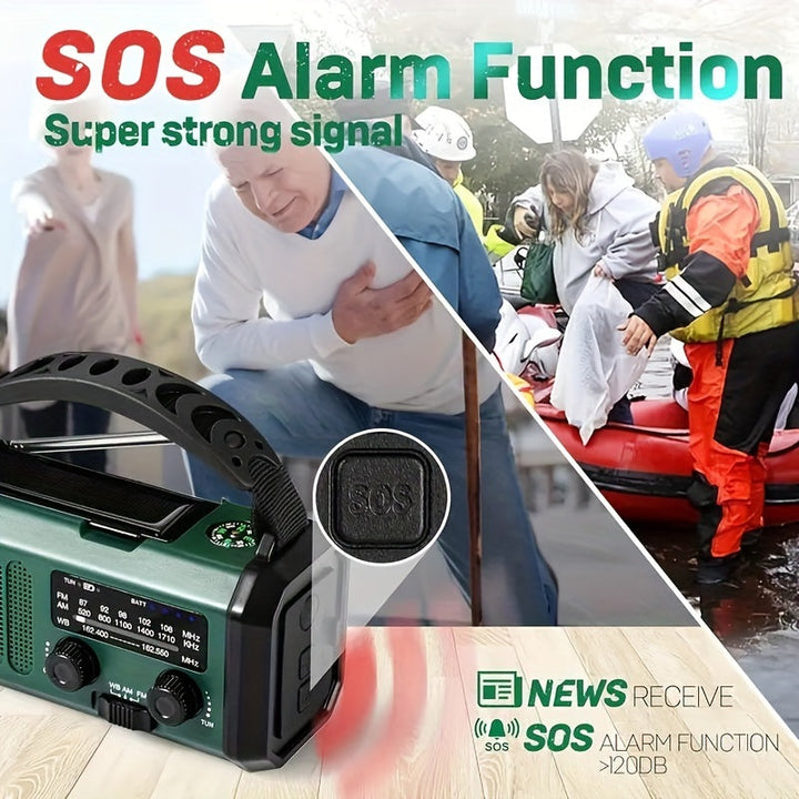 Multifunctional Emergency Radio - SurvivorPower-Nora Luxe