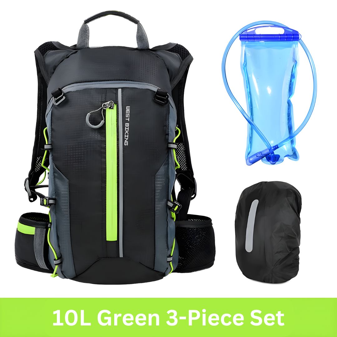 Multifunctional Hydration Backpack - HydroRide-Grey-Nora Luxe