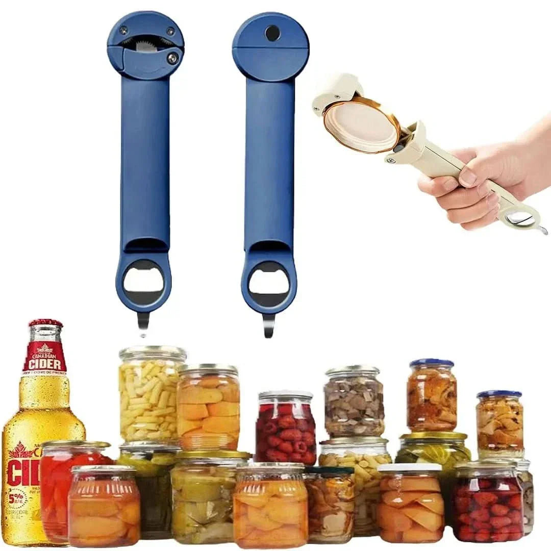 Multifunctional Jar Opener - GripTwist-Blue-Nora Luxe