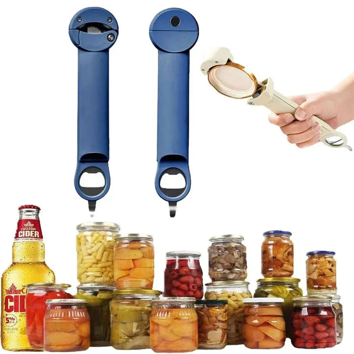 Multifunctional Jar Opener - GripTwist-Blue-Nora Luxe