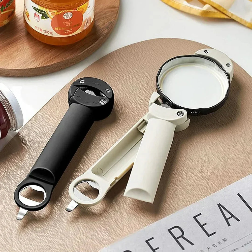 Multifunctional Jar Opener - GripTwist-White-Nora Luxe