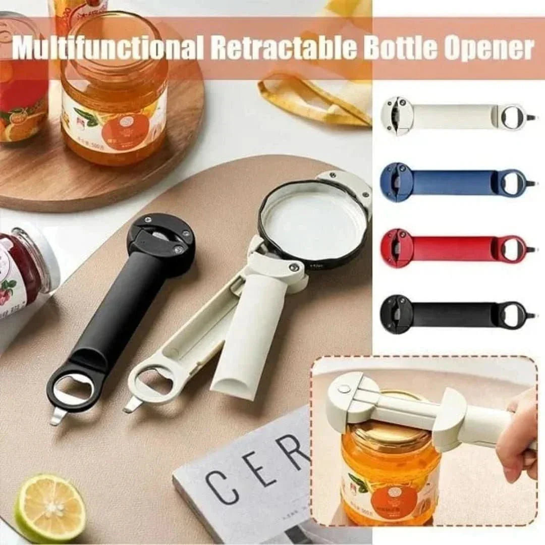 Multifunctional Jar Opener - GripTwist-White-Nora Luxe