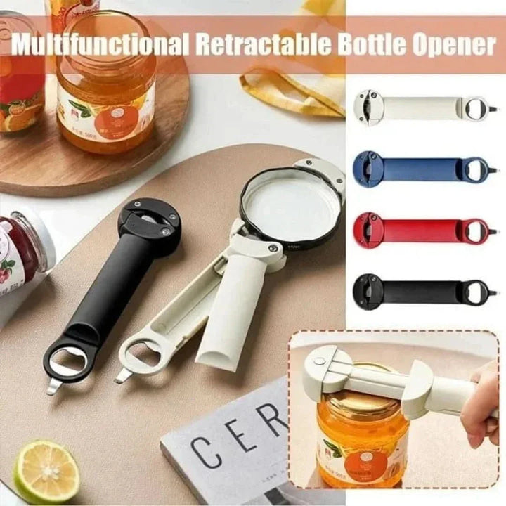 Multifunctional Jar Opener - GripTwist-White-Nora Luxe