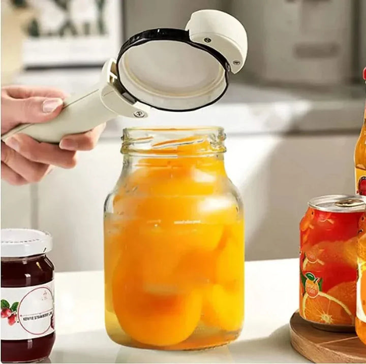 Multifunctional Jar Opener - GripTwist-White-Nora Luxe