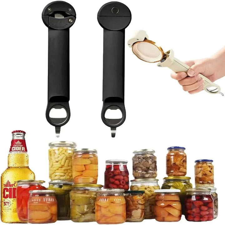 Multifunctional Jar Opener - GripTwist-White-Nora Luxe