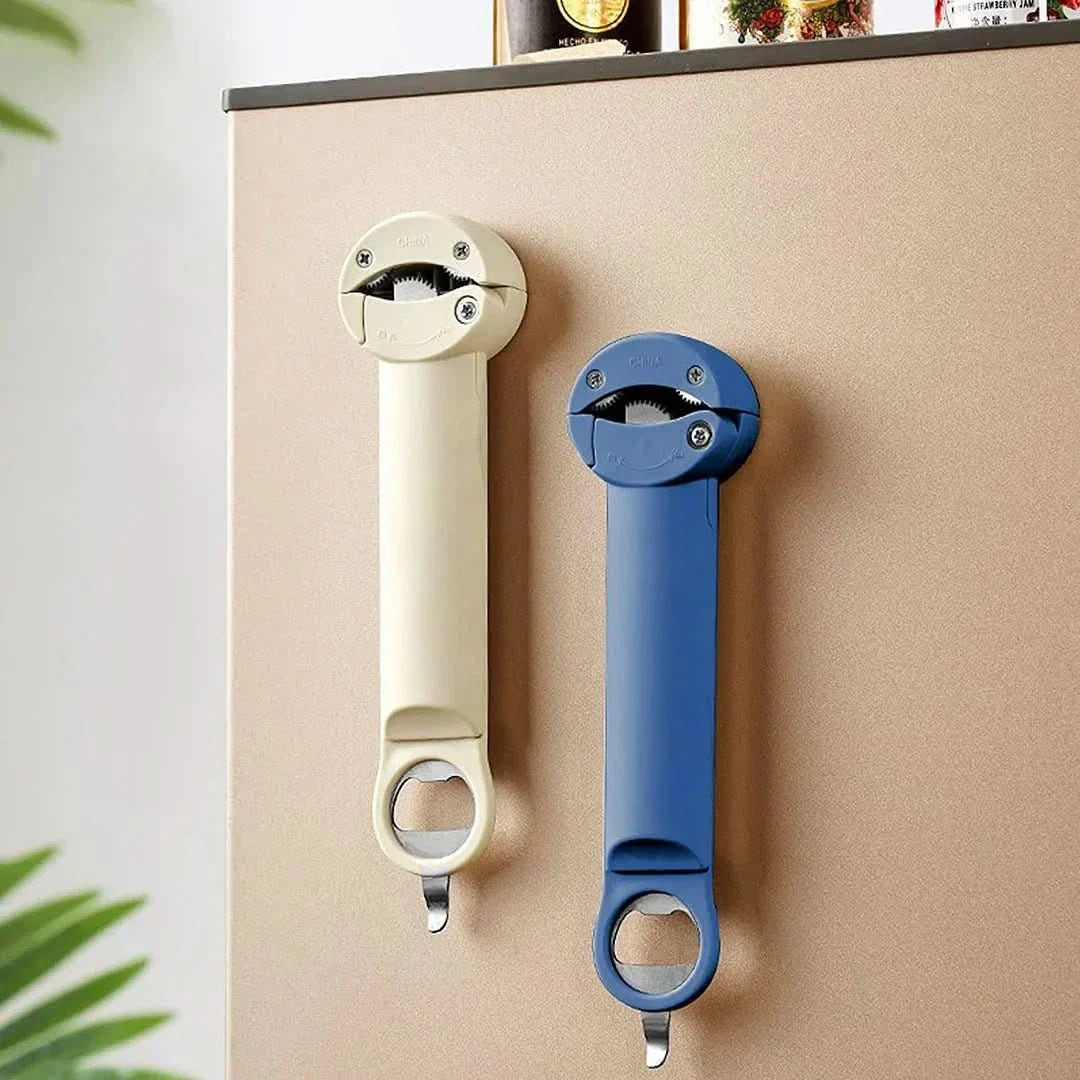 Multifunctional Jar Opener - GripTwist-White-Nora Luxe