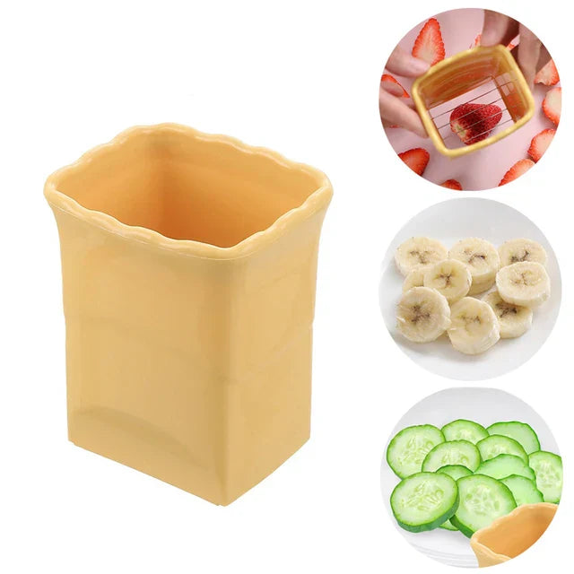 Multifunctional Kitchen Assistant for Quick Chopping - QuickSlice-Yellow-Nora Luxe