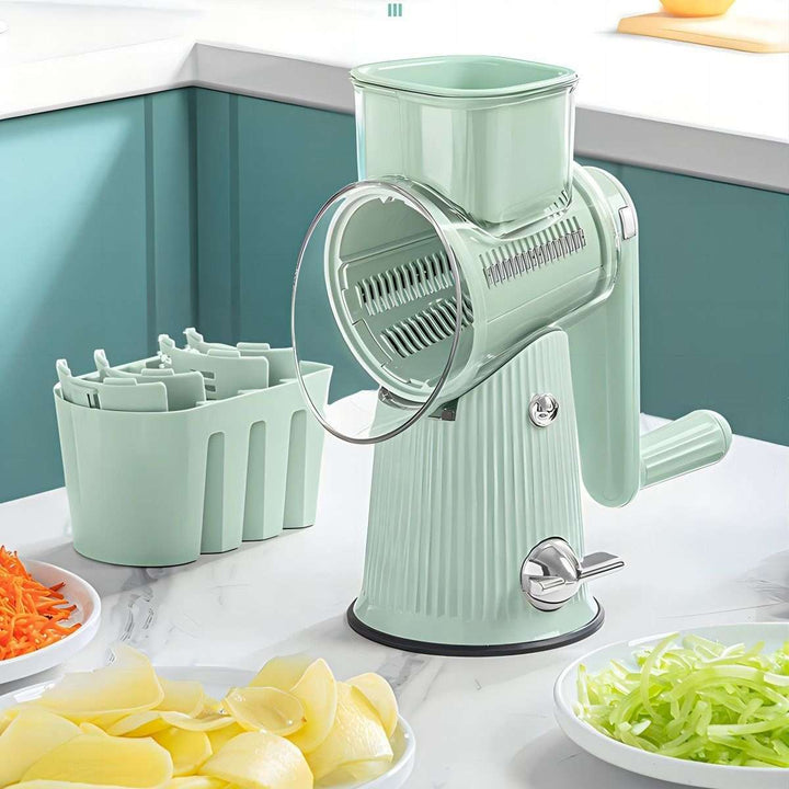 Multifunctional Kitchen Grater & Chopper - SliceMaster-Green-Nora Luxe