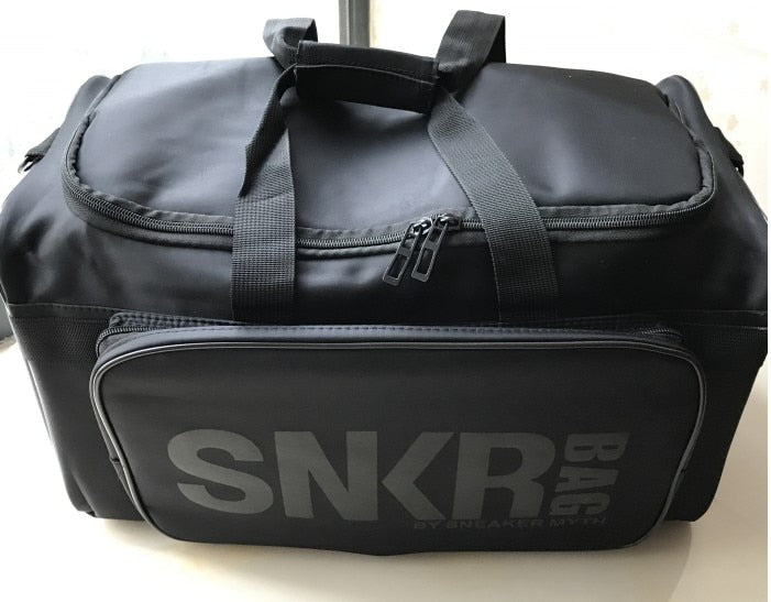 Water-Resistant Multi-Compartment Sneaker & Gear Travel Bag