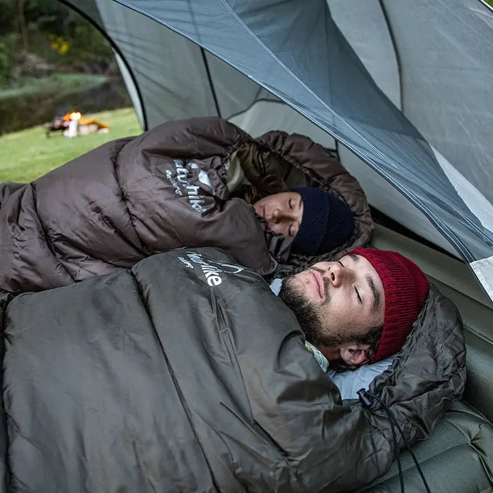Mummy Sleeping Bag - AlpineTrail-Gray-Nora Luxe